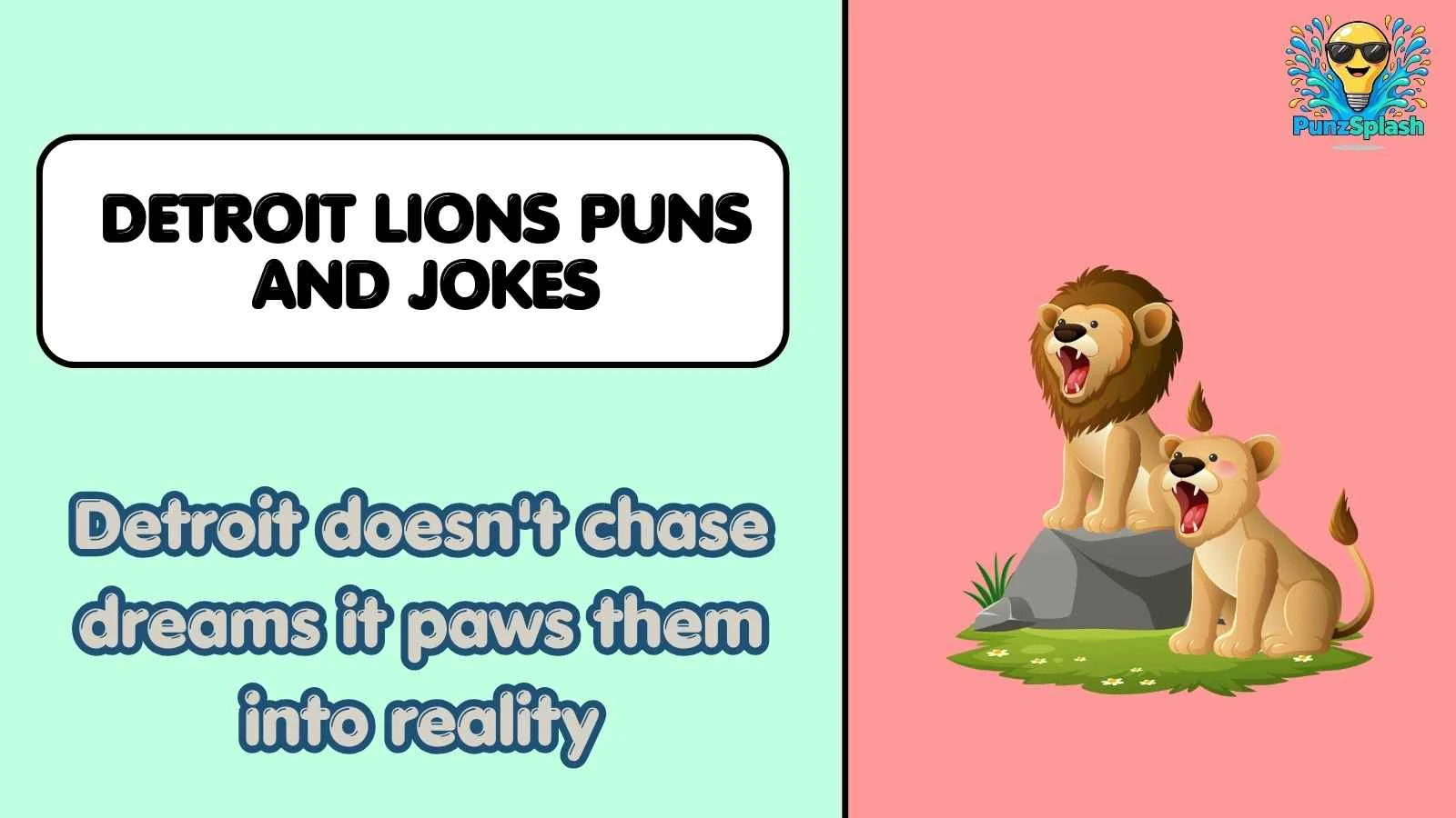 Detroit Lions Puns and Jokes