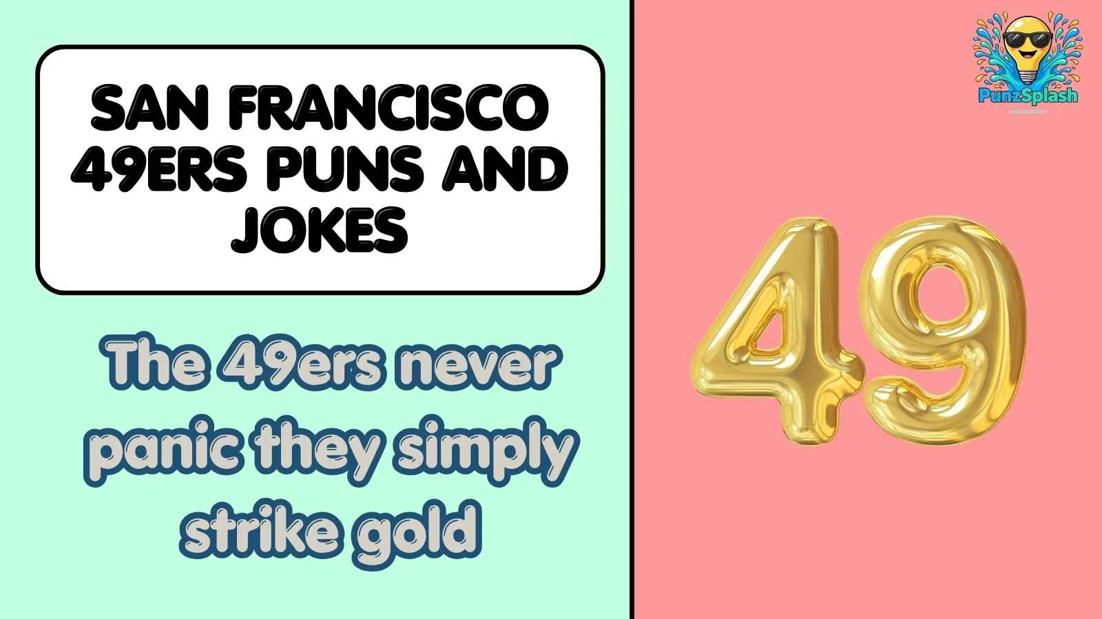 San Francisco 49ers Puns and Jokes