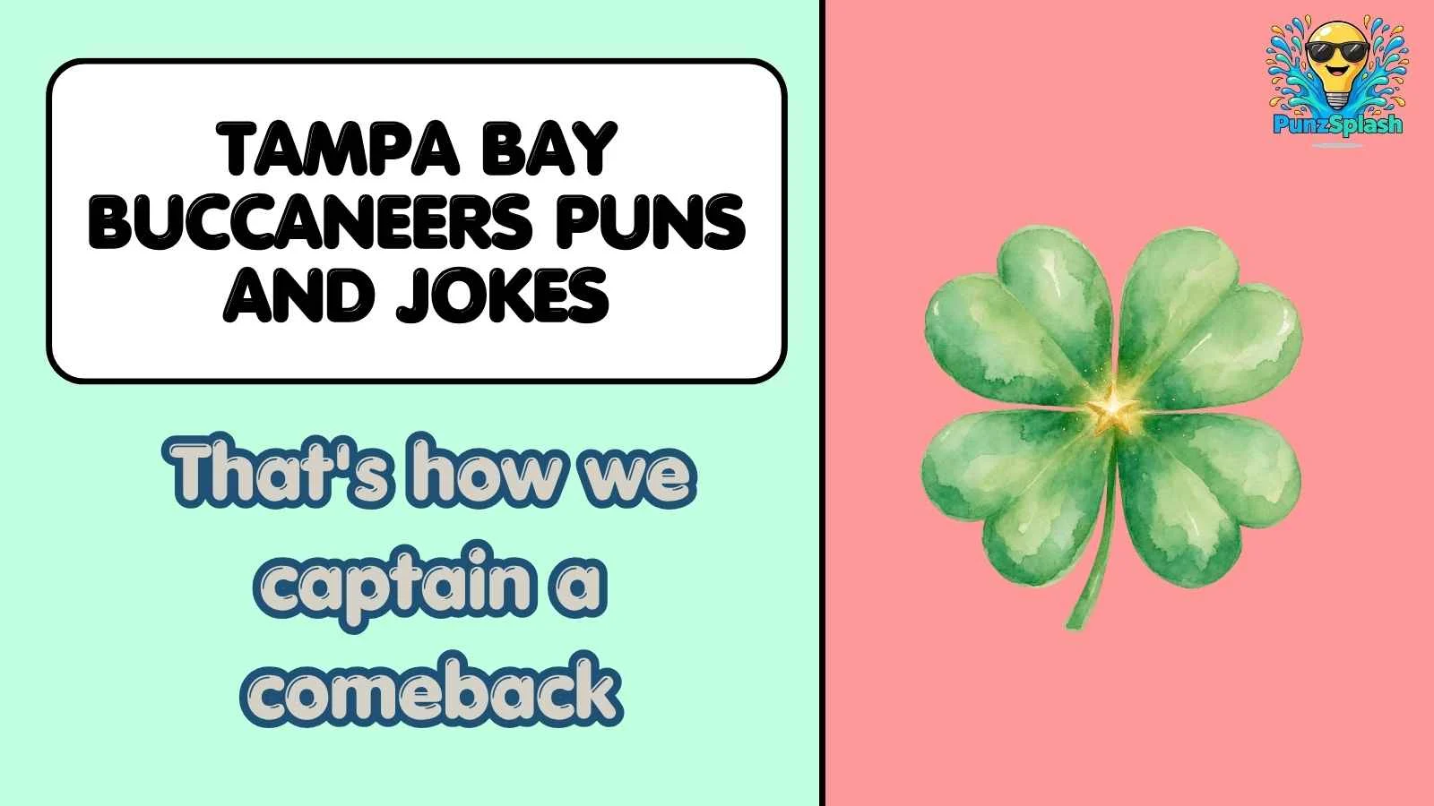 Tampa Bay Buccaneers Puns and Jokes