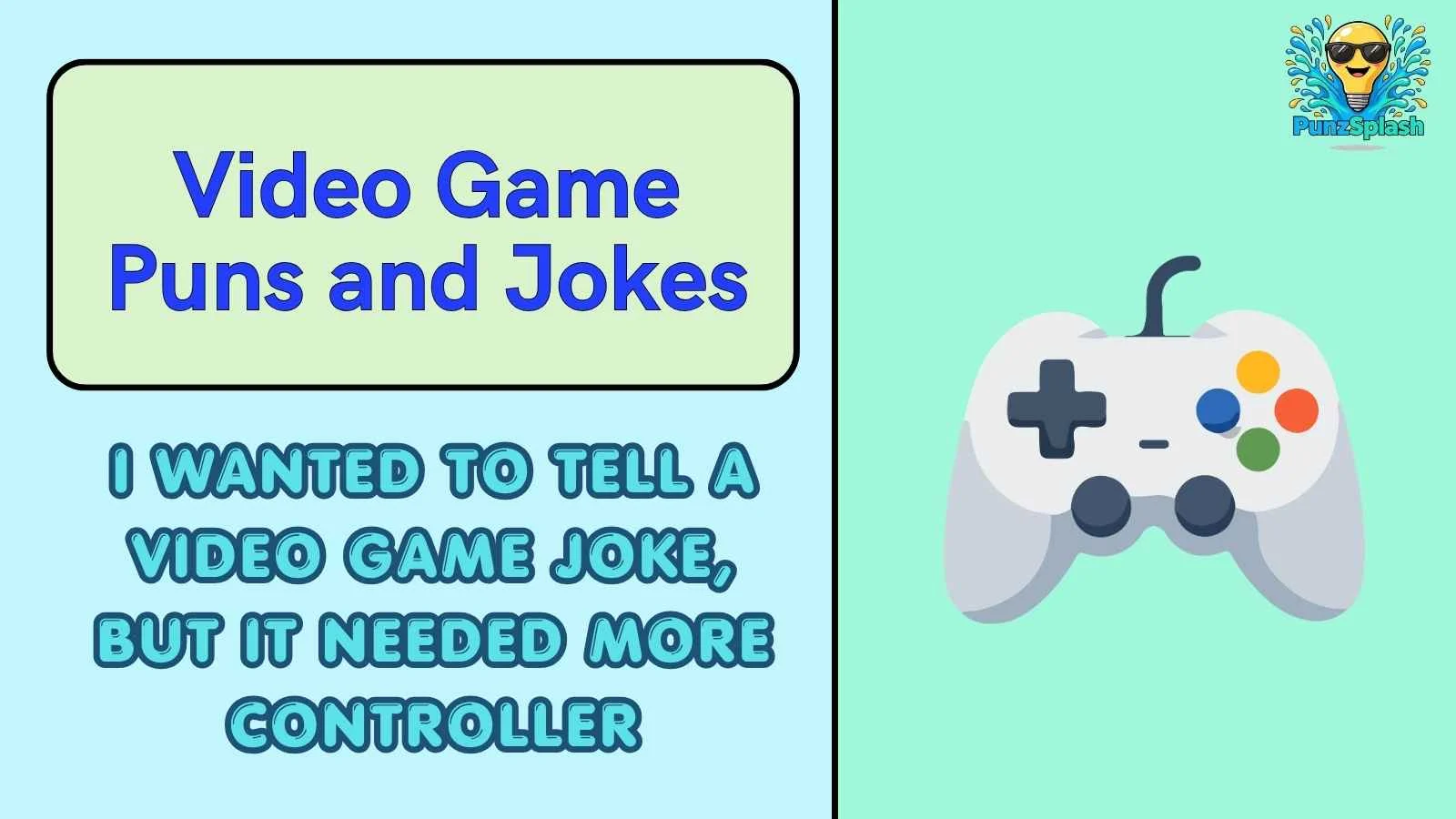 Video Game Puns and Jokes
