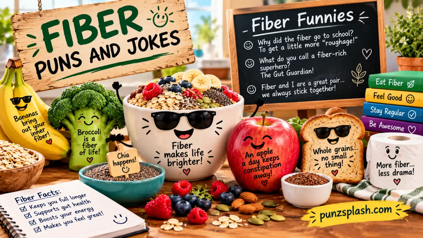 Fiber Puns and Jokes