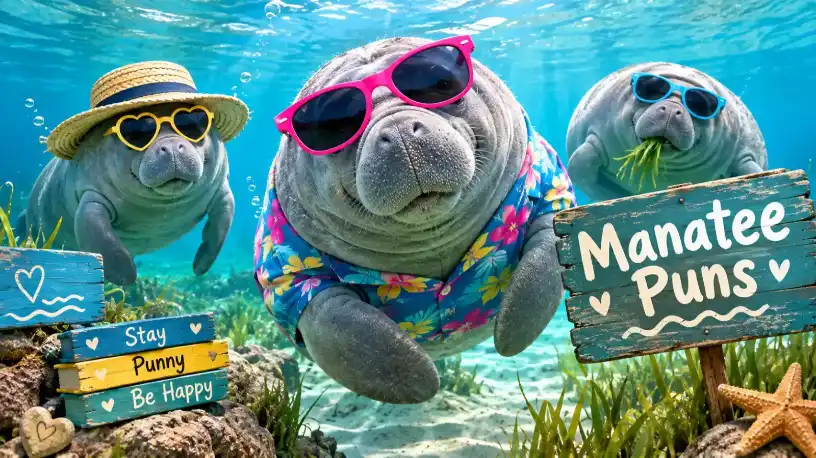 Manatee Puns