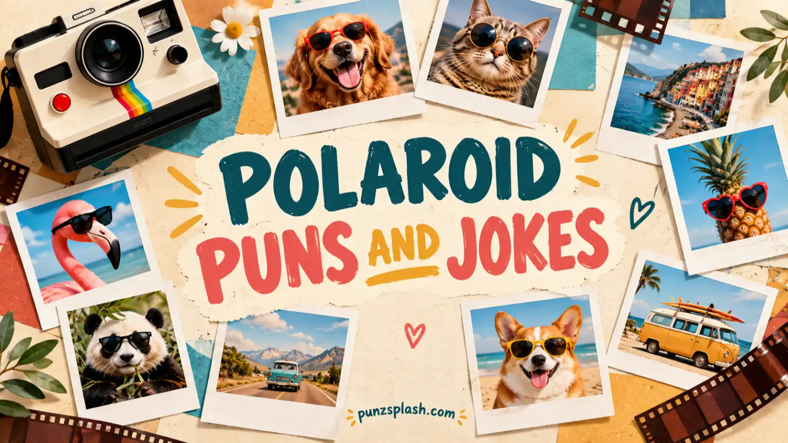 Polaroid puns and jokes