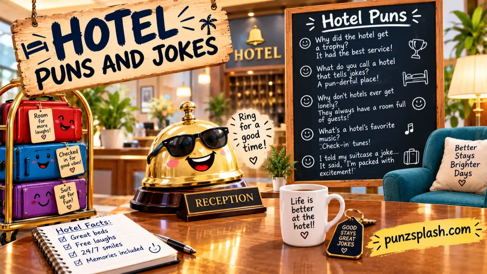 Hotel puns and jokes