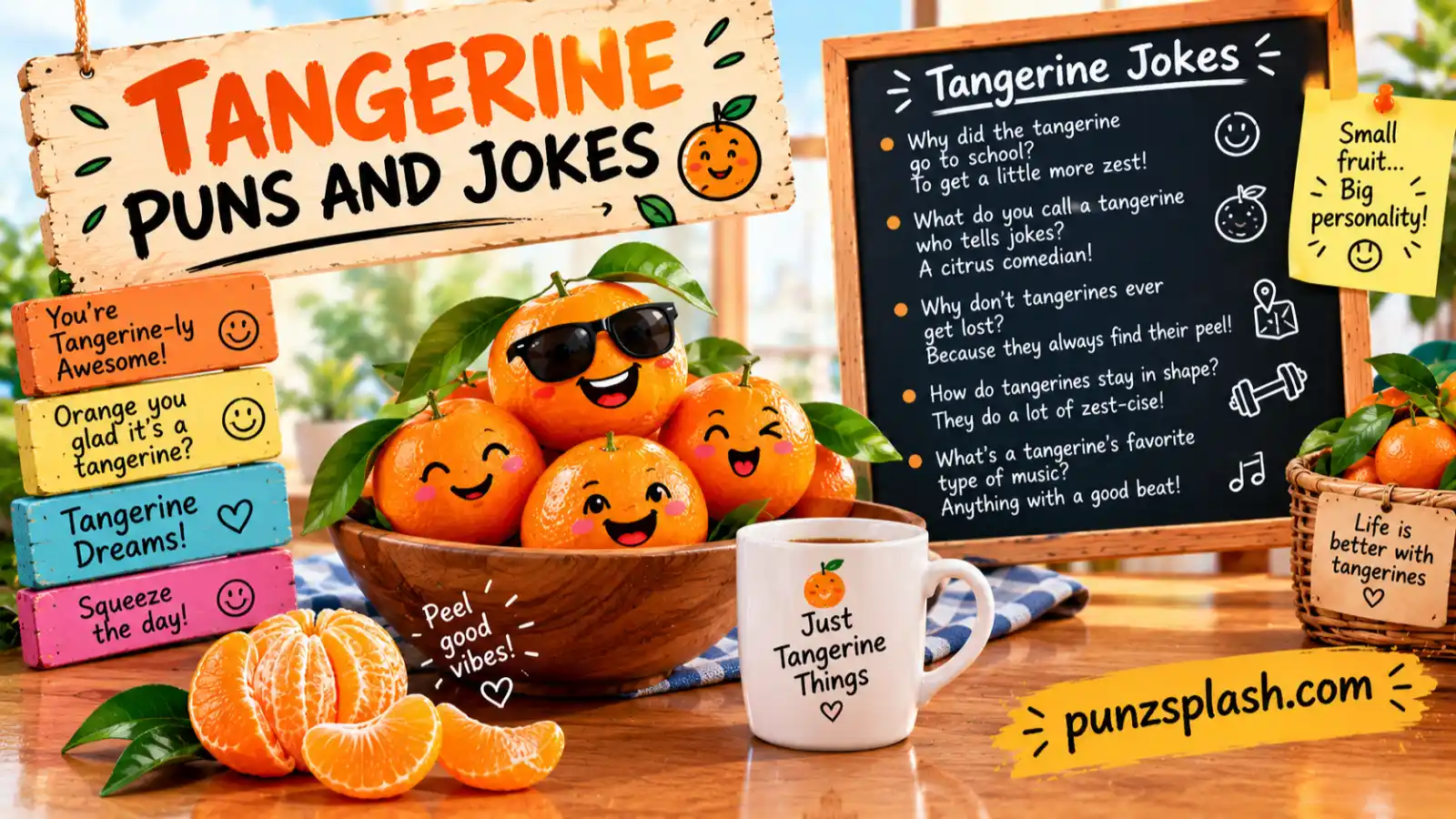 Tangerine puns and jokes